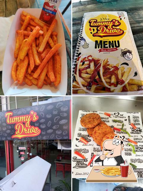 French fries at Tummy's Drive
