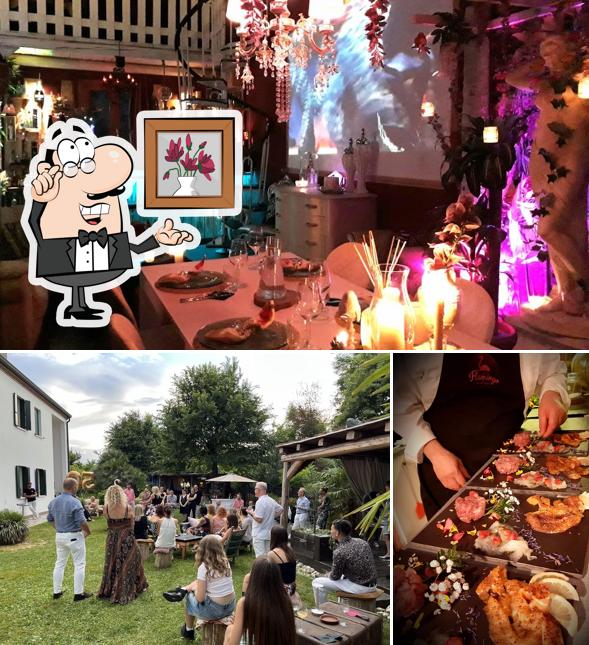 Siediti a un tavolo di Flamingo Country Home Restaurant