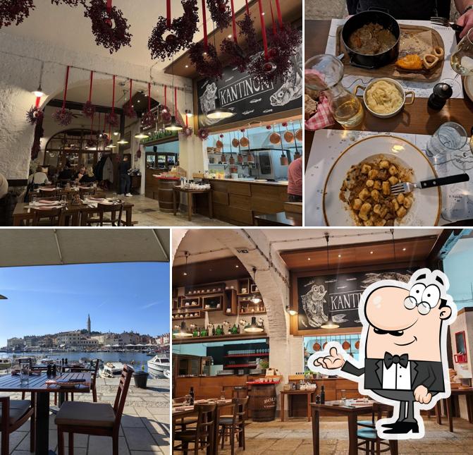 Gli interni di Kantinon Tavern