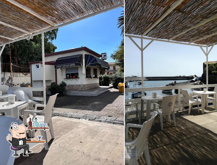 Gli interni di Chiosco Bar Alta Marea