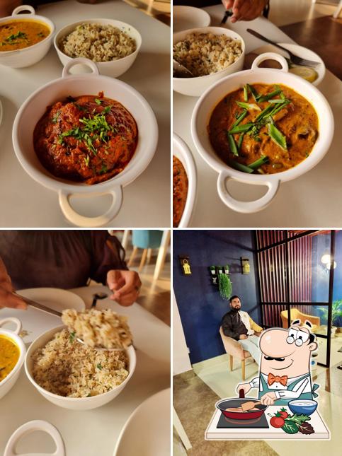 Chicken curry at Dez Restaurant