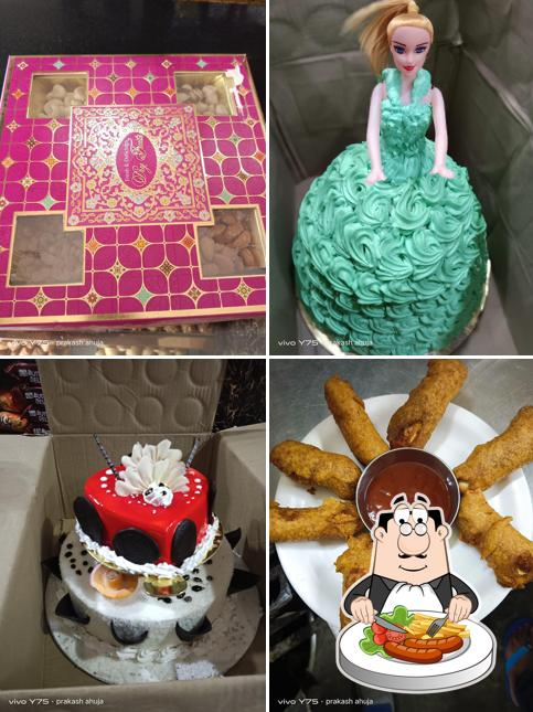 Food at K. Chaudhary Restaurant sweets & Baker's