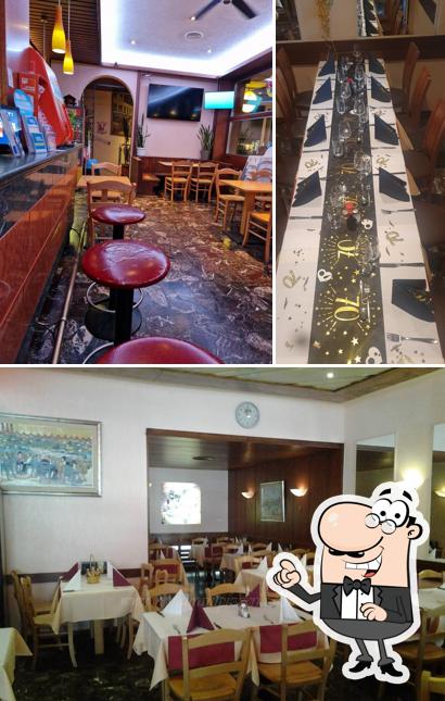 Gli interni di Pizzeria de la Poste