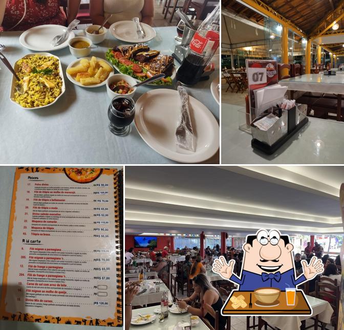 Comida em Bode e Brasa restaurante, antigo Divino Bode Restaurante