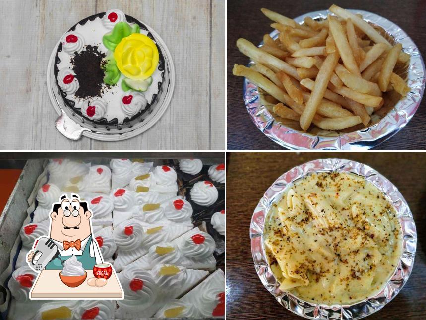 Om Sai Food Court serves a selection of desserts