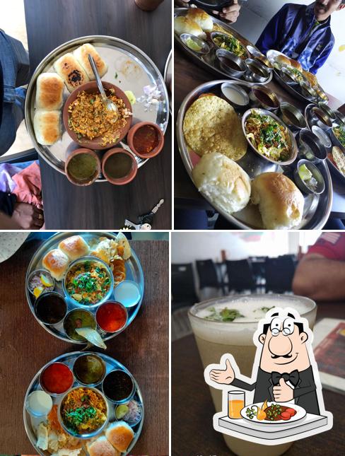 Food at Hotel Morya Pure Veg Ravet Best Misal in Pune