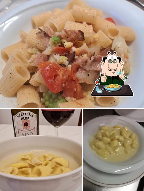 Maccheroni al formaggio al Trattoria Alba Cremona