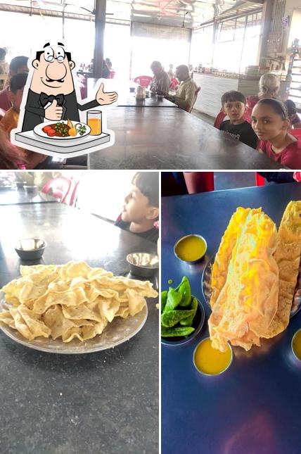 Check out the image showing food and interior at milan restaurant