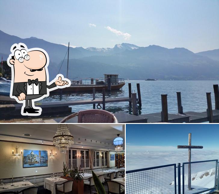 Gli interni di Al Porto