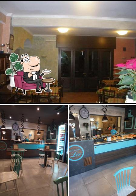 Dai un'occhiata agli interni di Pizzeria da Leo