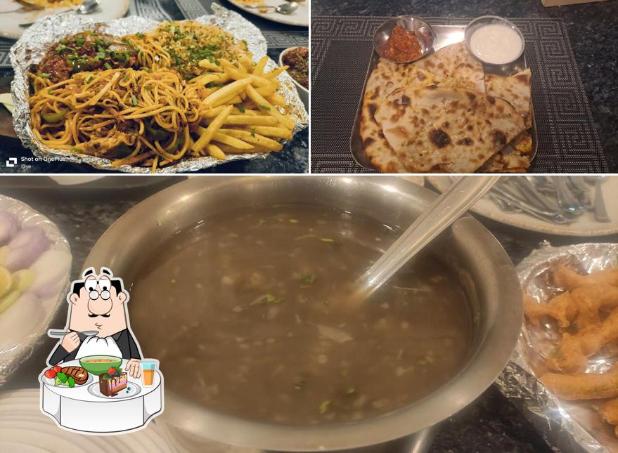 Hot and sour soup at POSH HOTEL