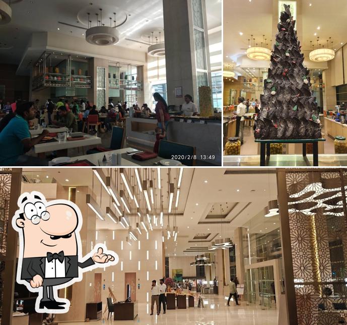 Take a seat at one of the tables at Seasonal Tastes