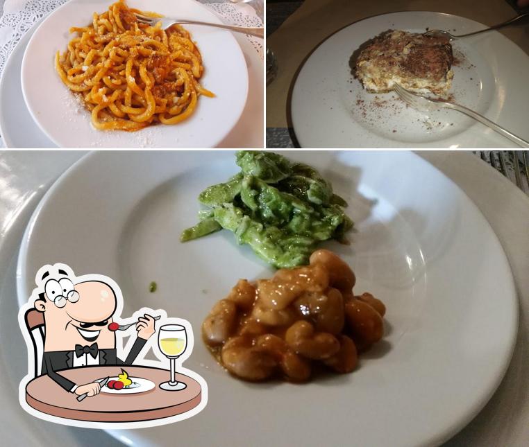 Platti al Osteria San Cesareo