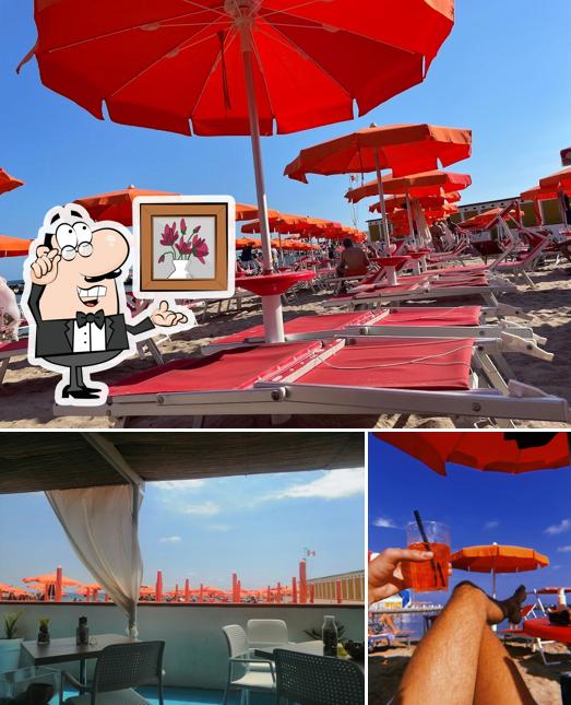 Gli interni di Bagni Paradiso