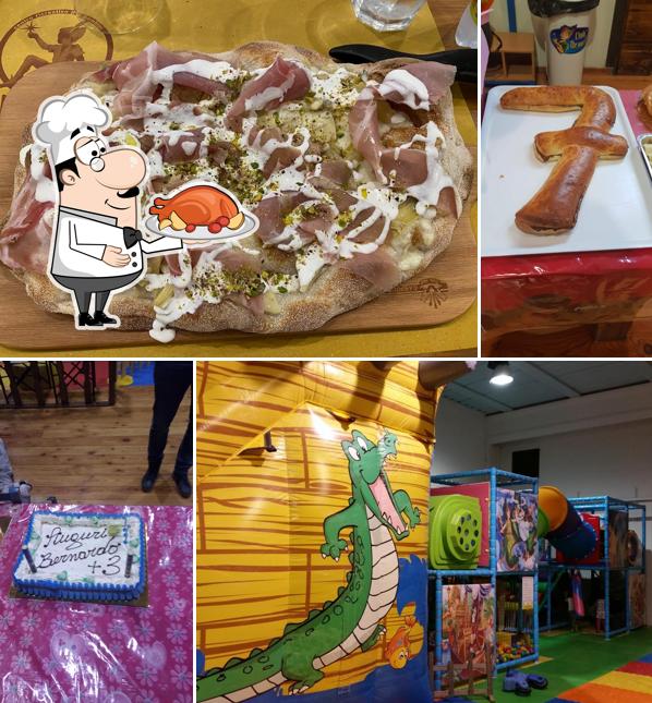 Anatra laccata alla pechinese al Pizzeria parco giochi l'isola che non c'è