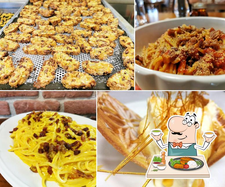 Platti al Osteria Corridore