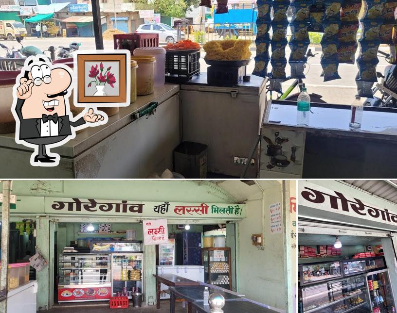 The interior of Gokul Hotel & Restaurant