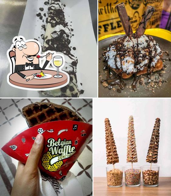 Meals at Belgian Waffle Junction