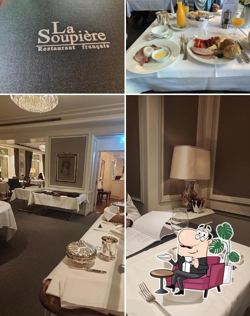 Gli interni di Restaurant La Soupière