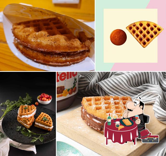 Waffles at The Belgian Waffle Co