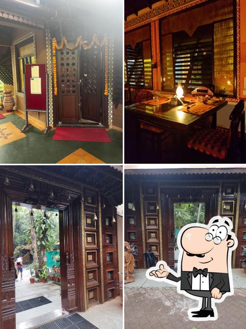 The interior of The Kokum in Hoysala village resort - Restaurant