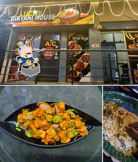 Meals at Lucky Biryani House