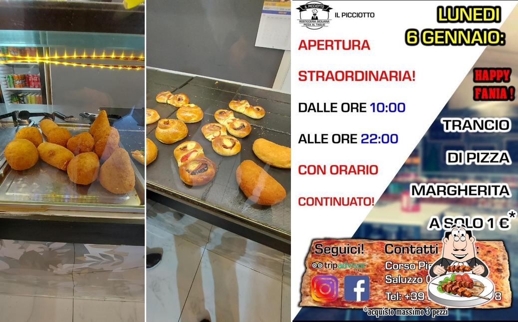 Platti al Il Picciotto rosticceria siciliana e aperitivi