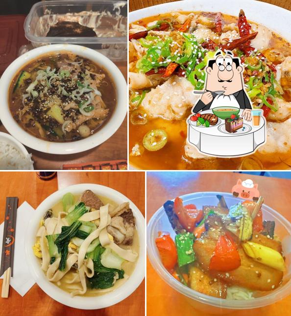 Zuppa calda e acida al Ji Xiang