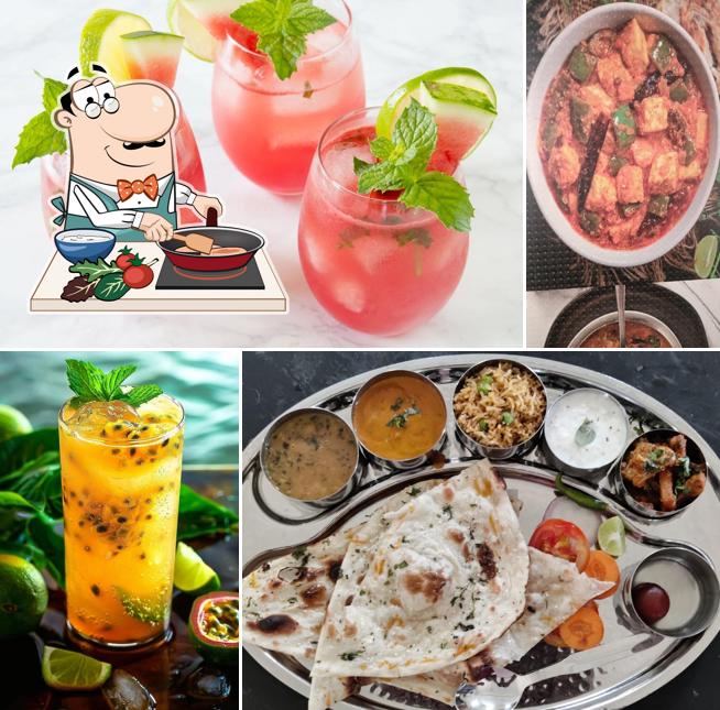 Chicken curry at ASHIRWAD GRAND INN PURE VEG RESTURANT & LODGING