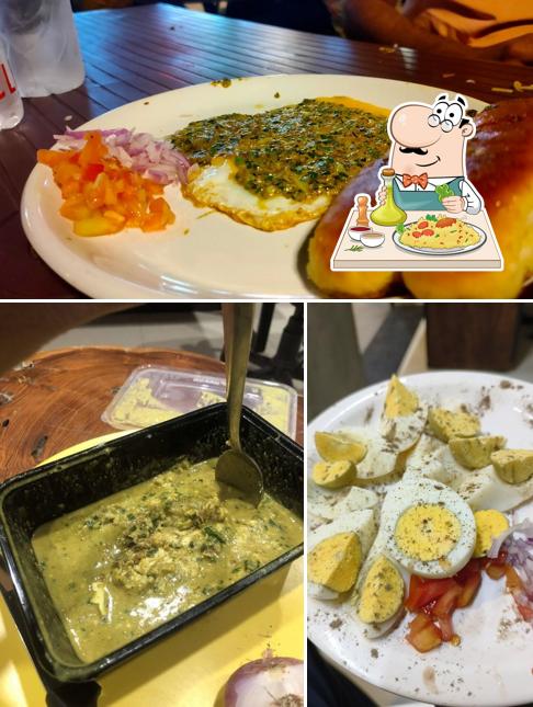 Food at Classy eggs