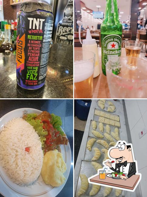 Comida em Lanchonete e Pizzaria Novo Imperio