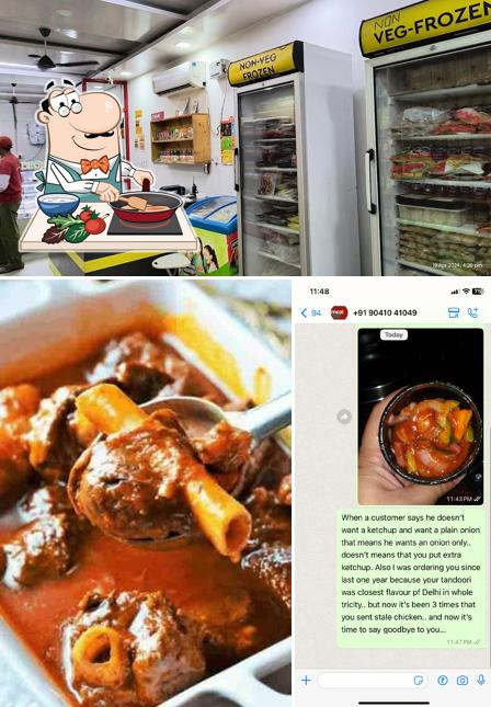 Chicken curry at Meat One Mutton Poultry Seafood