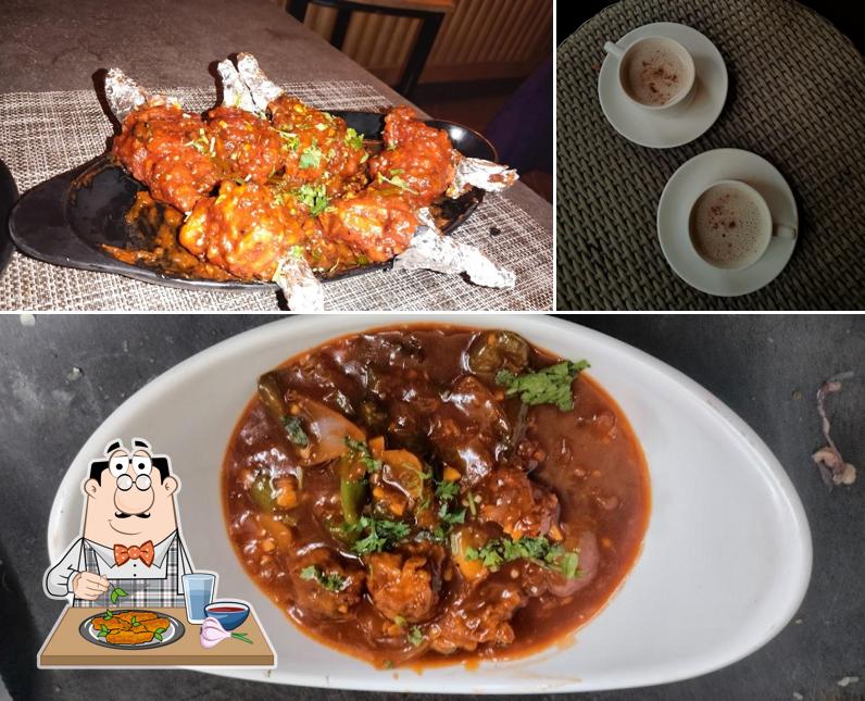 Chicken wings at Pine Villa Cafe