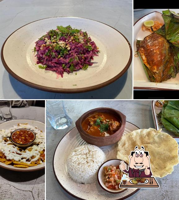 Beef tartare at RUSTIC PALMS