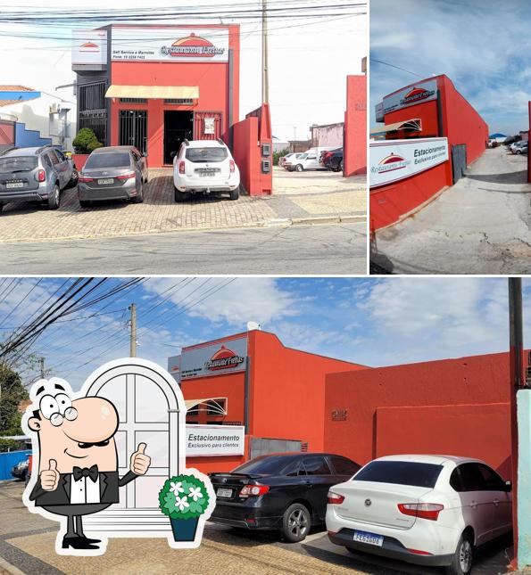 O exterior do Restaurante Freitas