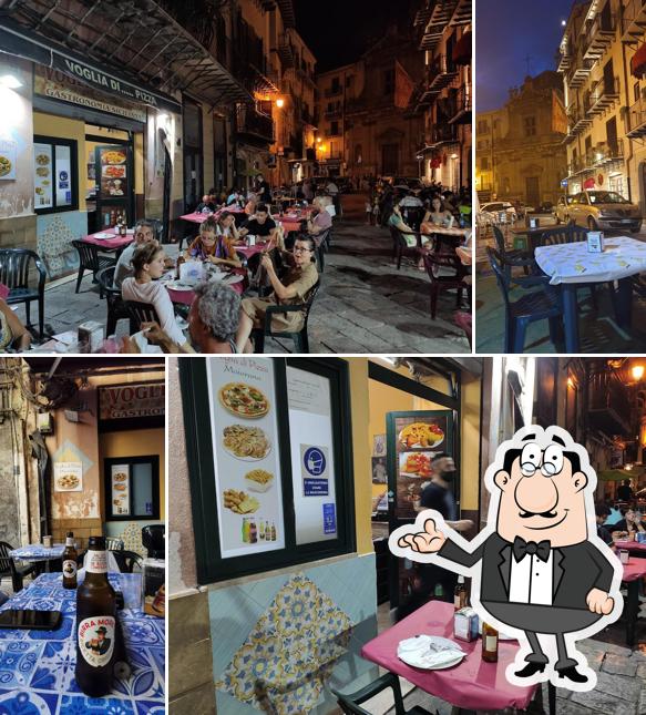 Dai un'occhiata agli interni di Voglia Di Pizza