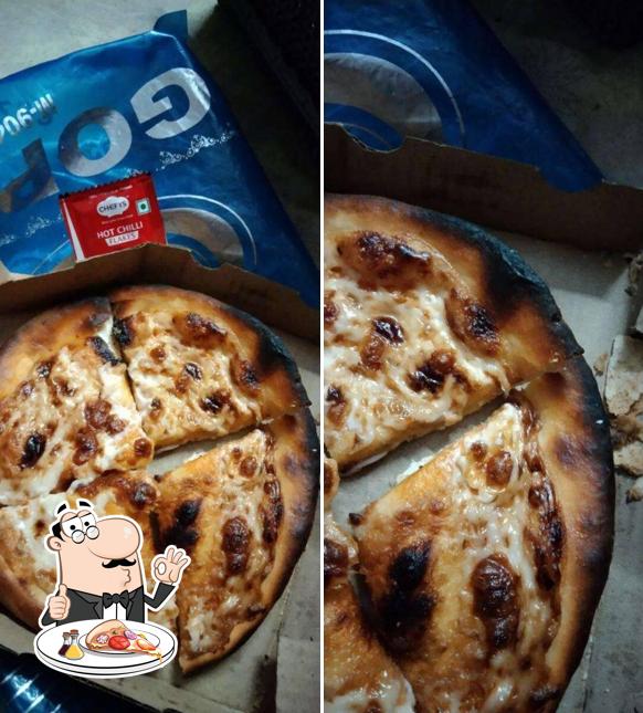 At Pizza cave, you can get pizza