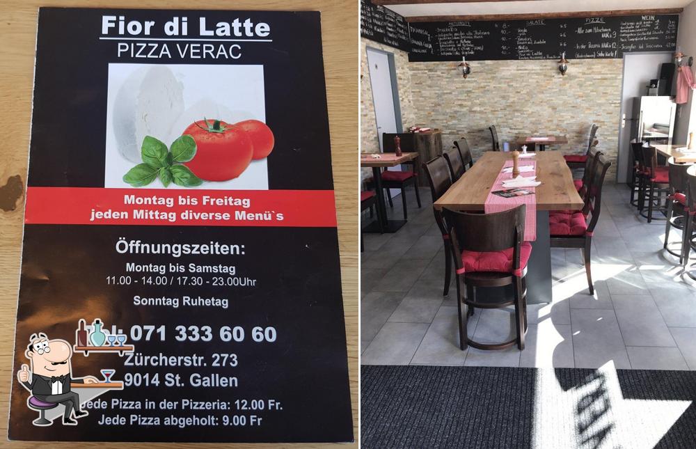 Gli interni di Fior di latte Enoteca, Pizzeria Fior di latte Enoteca, Pizzeria