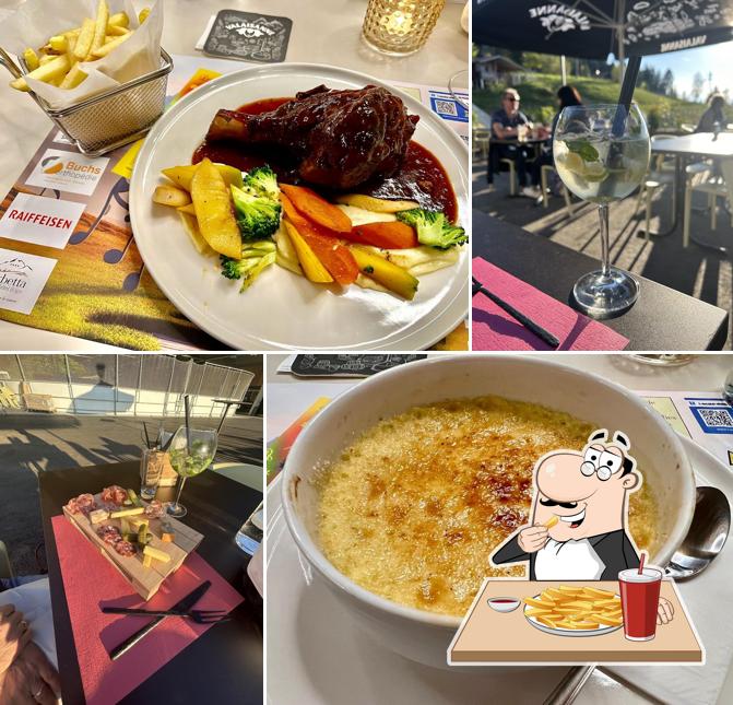 Patatine fritte al Les Dzotes resto-bar