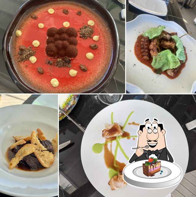 Torta al cioccolato al Skyline Mediterraneo