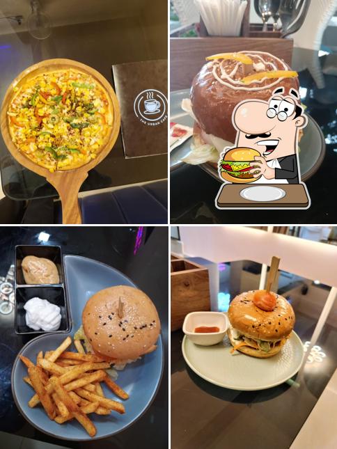 Get a burger at The Urban Cafe