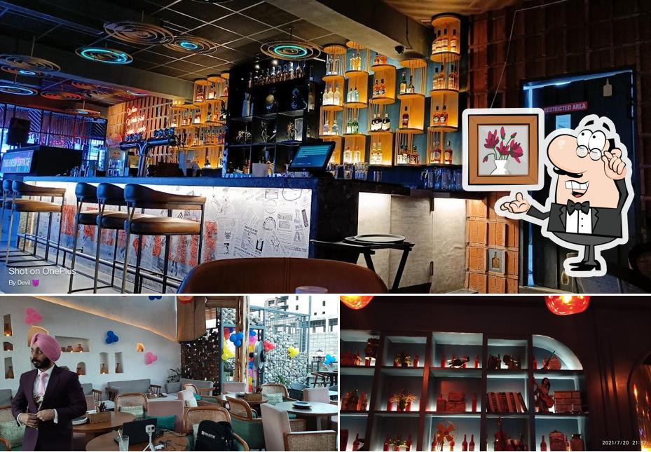 The interior of The Brew Estate