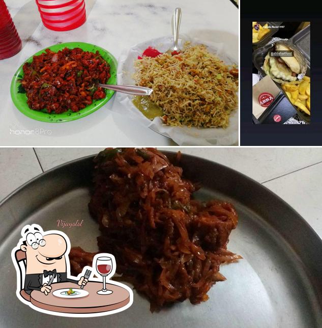 Meals at Abba Fastfood