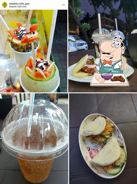 Bubble Cafe offers a variety of sweet dishes