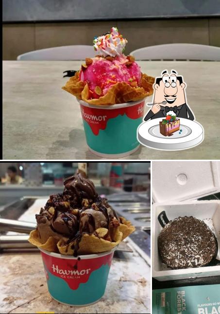 Chocolate cake at Havmor Ice Cream