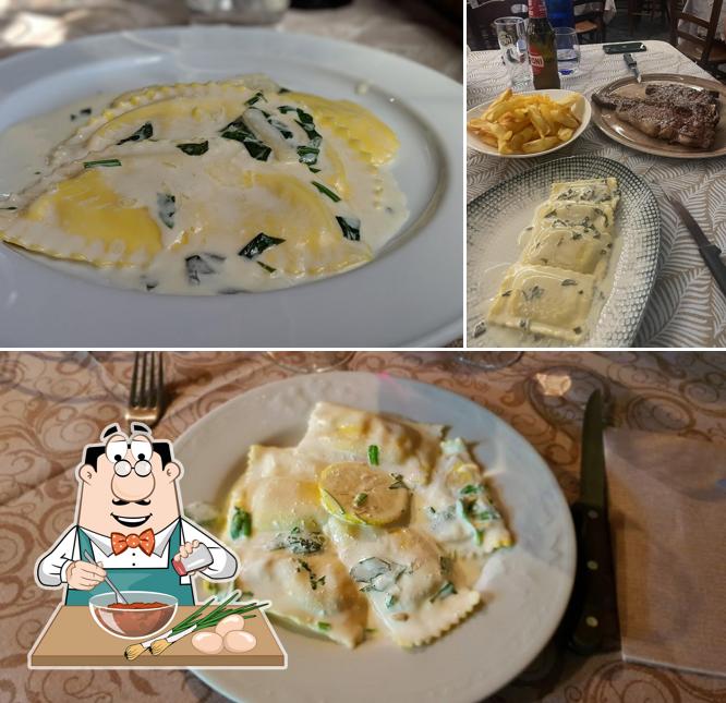 Ravioli al Ristorante Le Querce