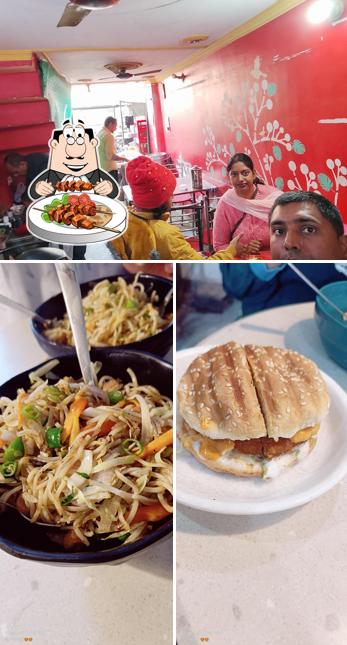 Among various things one can find food and exterior at Mehak Chowmein