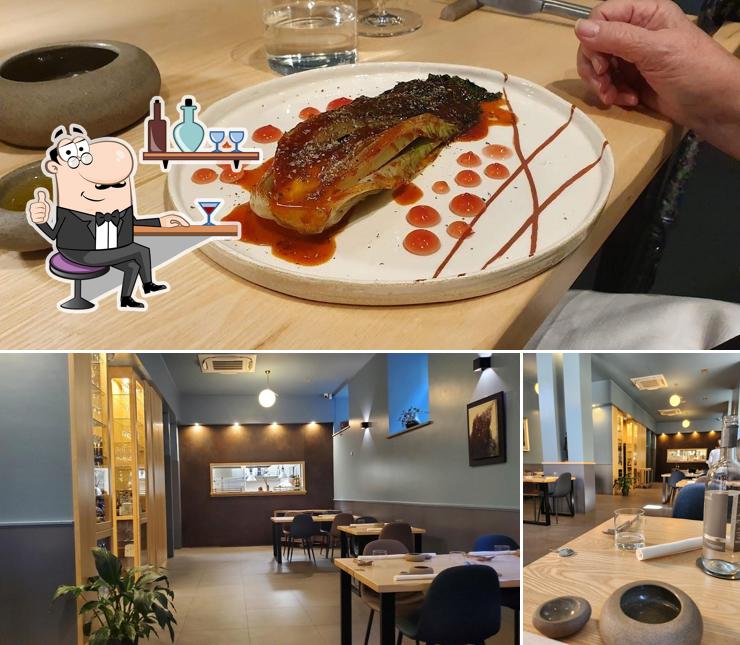 Dai un'occhiata agli interni di Nuh Osteria Contemporanea