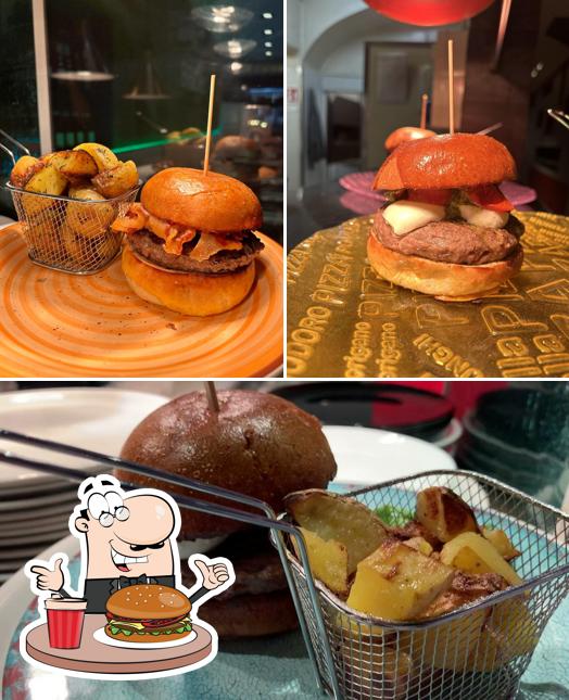 Bricks Pizza Lievitati Dolci e Salati offre un'ampia selezione di opzioni per gli amanti dell'hamburger