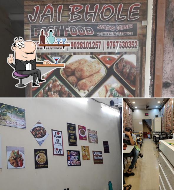 Check out how Jai Bhole Fast Food Snacks Corner looks inside
